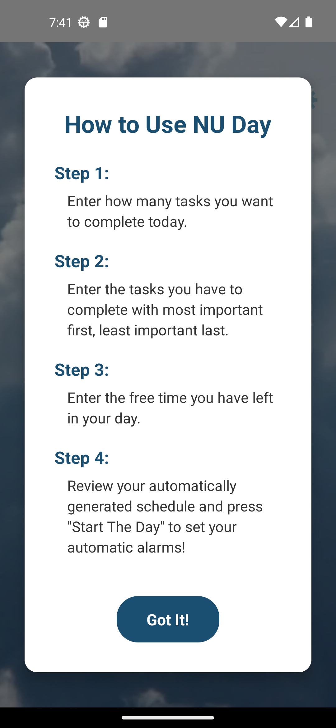 AI Productivity App Preview